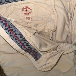 Brooks Brothers Red Fleece Linen Pants
